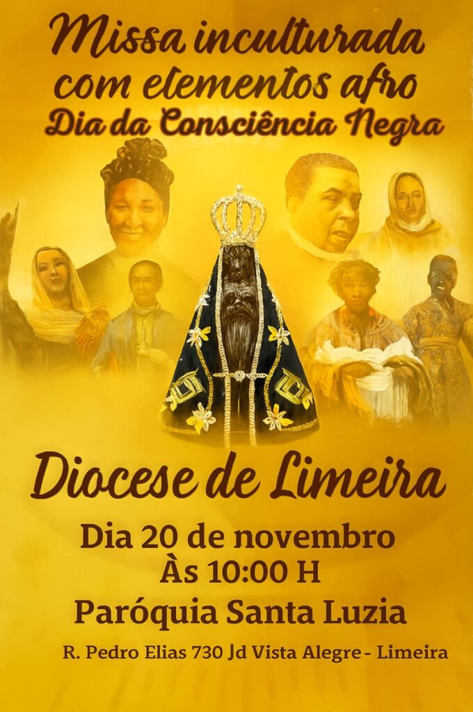 Diocese Missa Inculturada com elementos Afro. Dia da Consciência Negra
